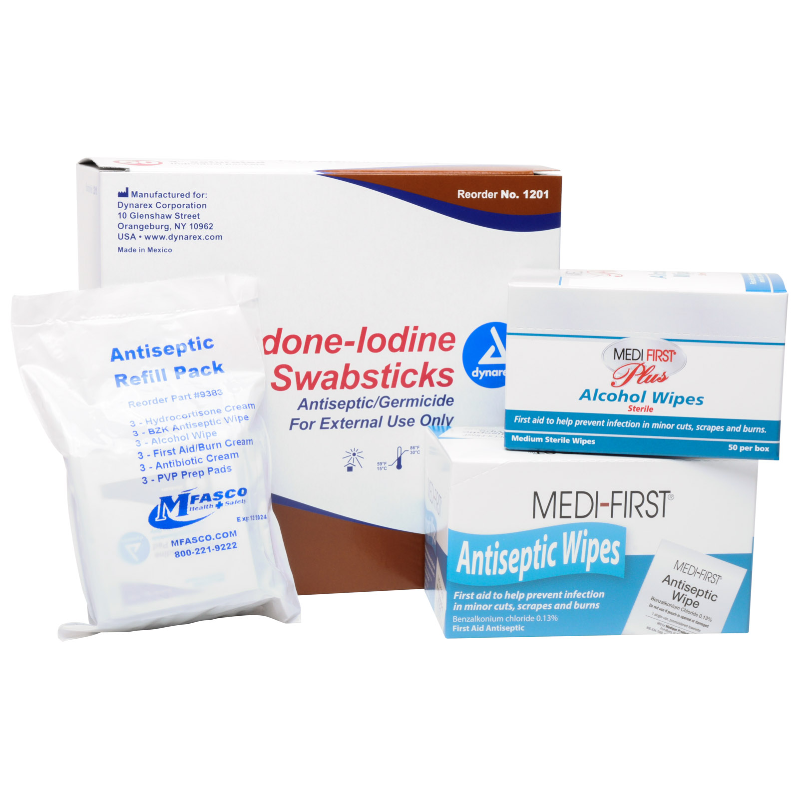 Antiseptic Wipes & Swabs