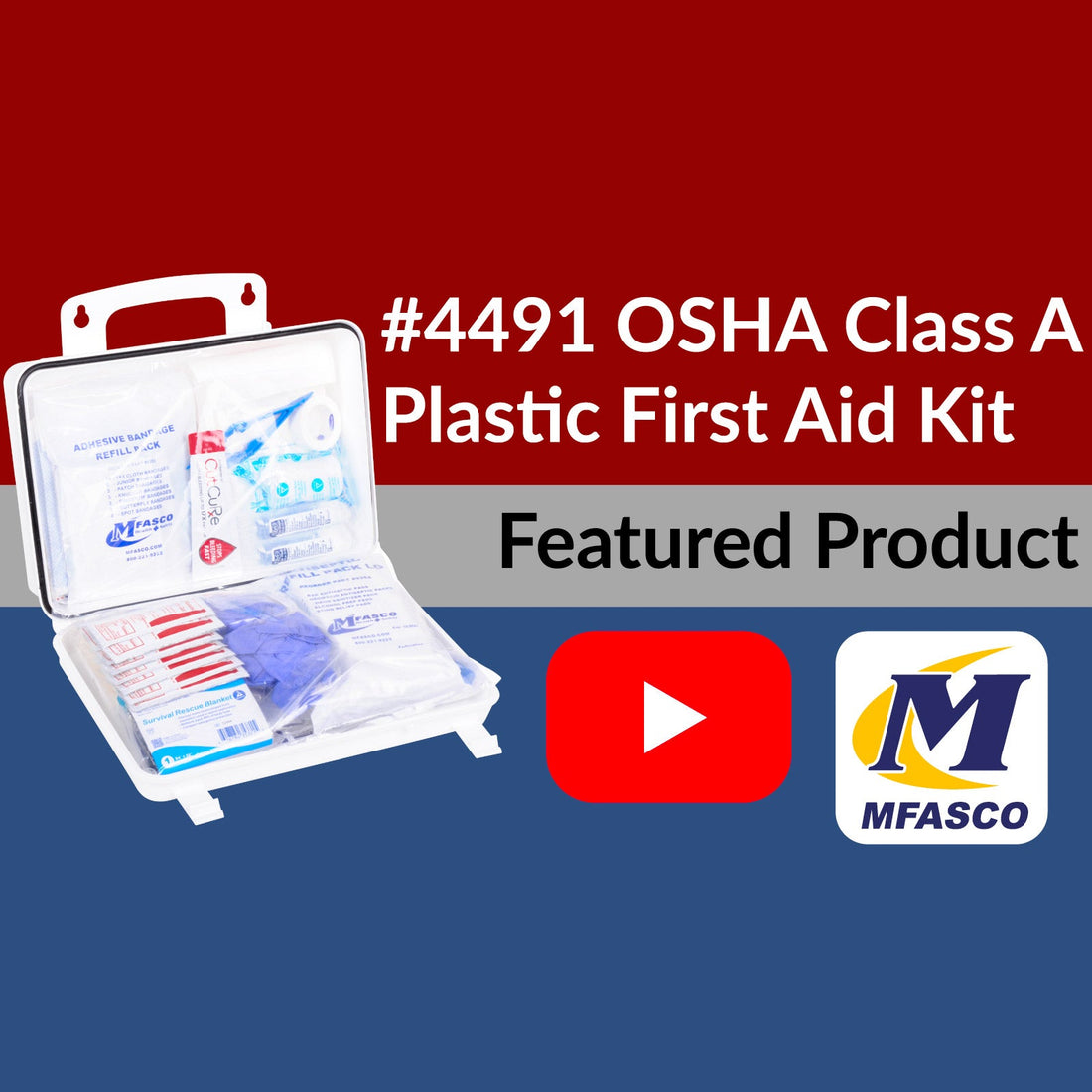 Class A First Aid Kit Complete - VIDEO