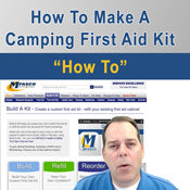 How To Make a Camping First Aid Kit - VIDEO
