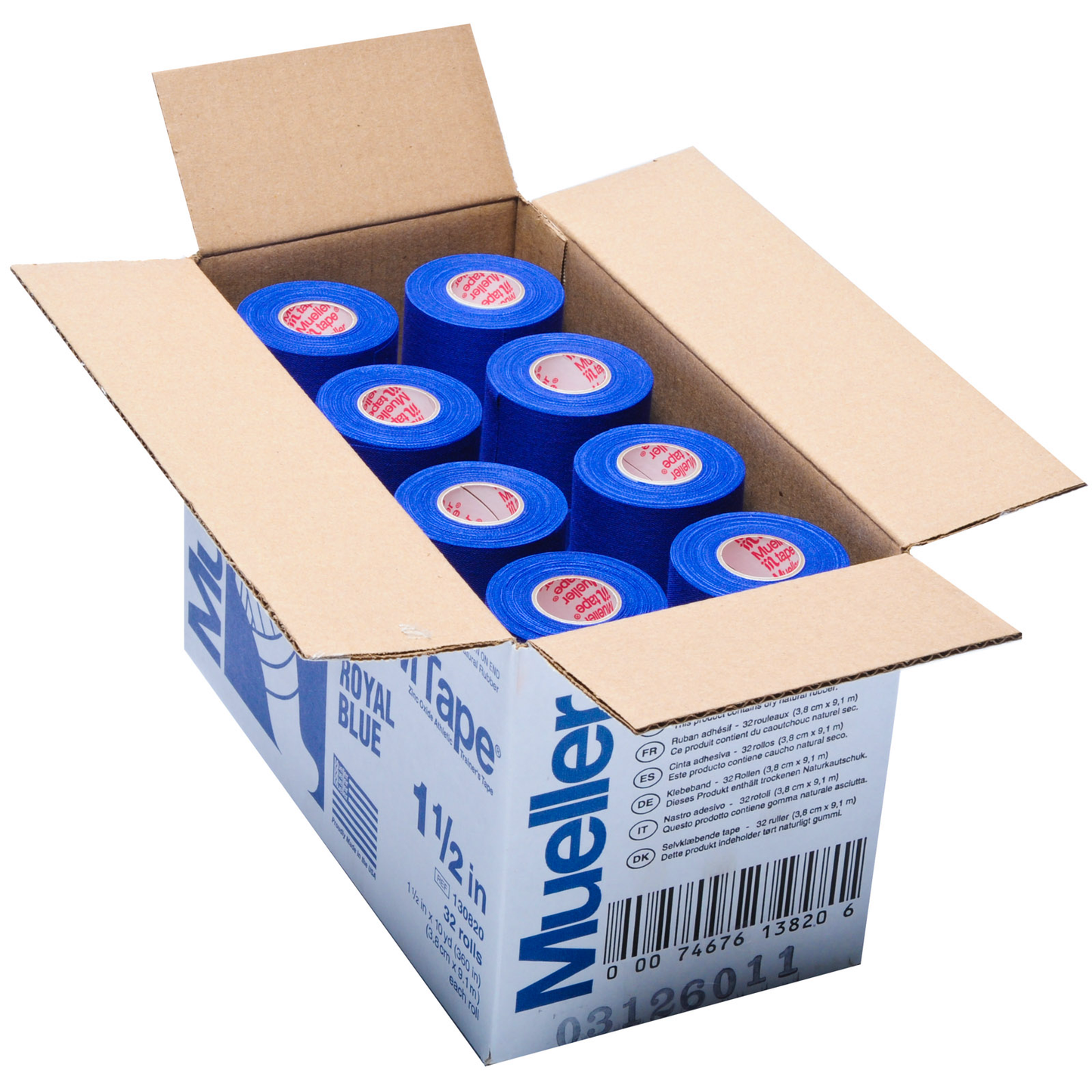 Mueller Athletic Adhesive Tape M Tape 1 1/2 Inch