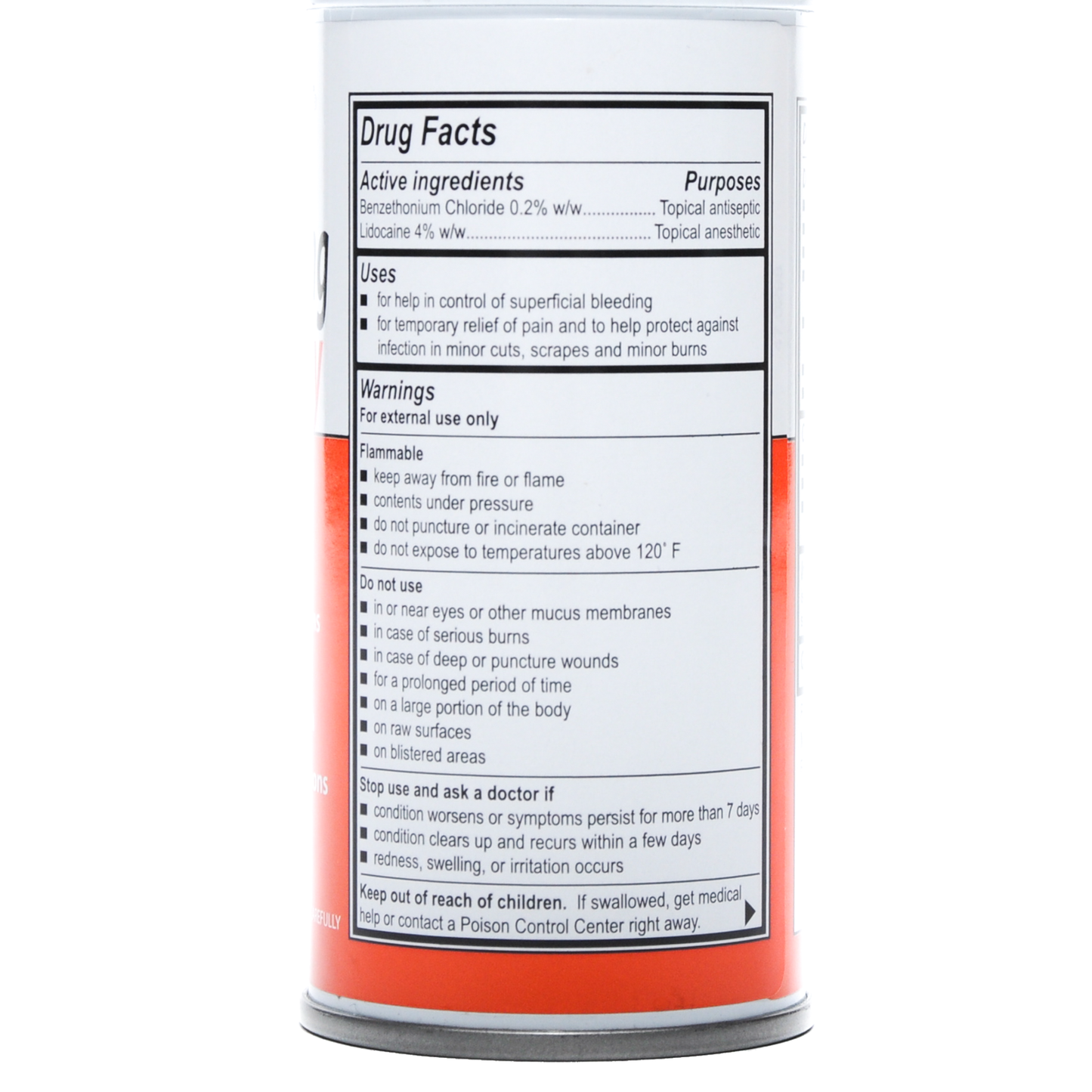 Blood Clotter Liquid Bandage Spray 3 Oz Can