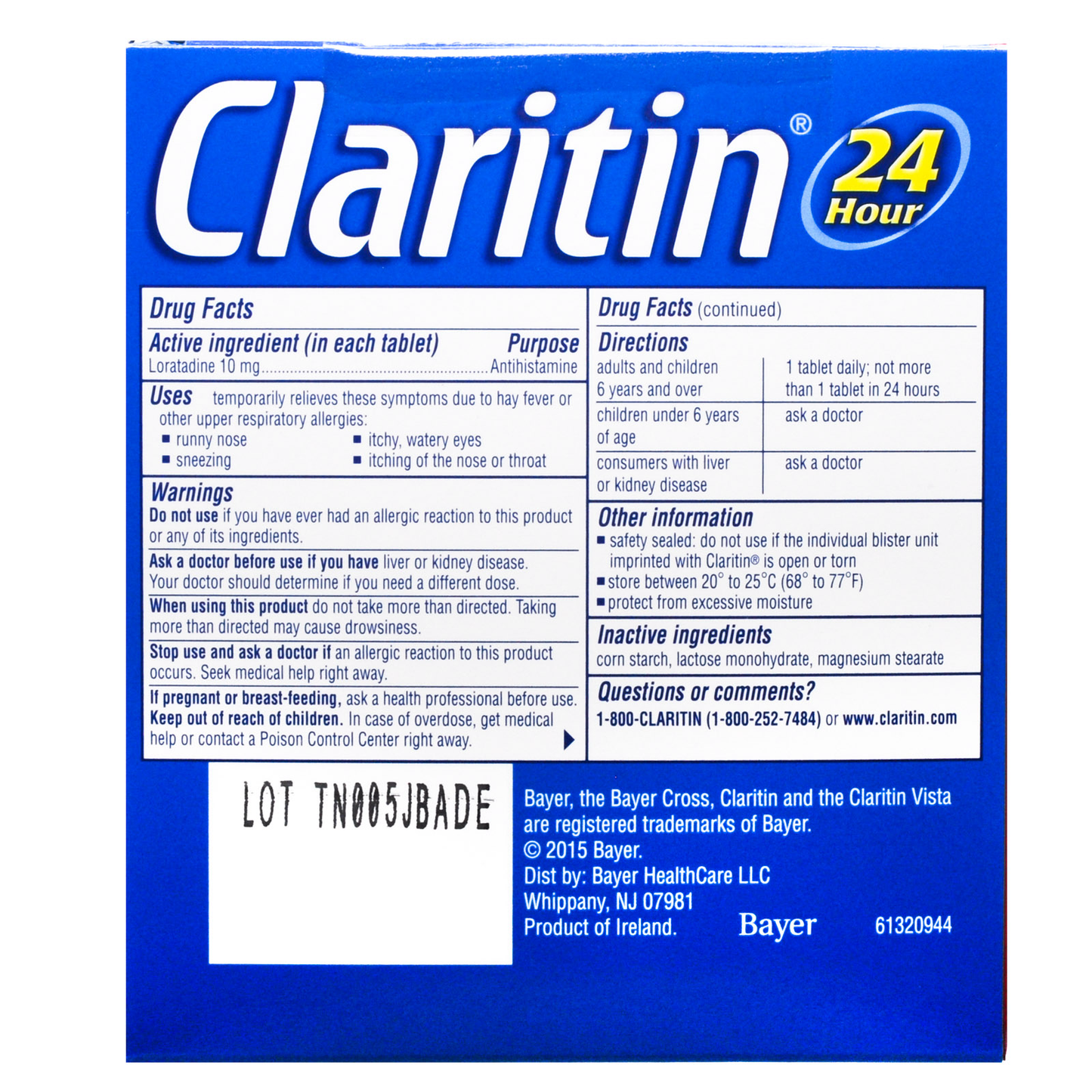 Claritin Allergy Tablet Packets (25pks/1)