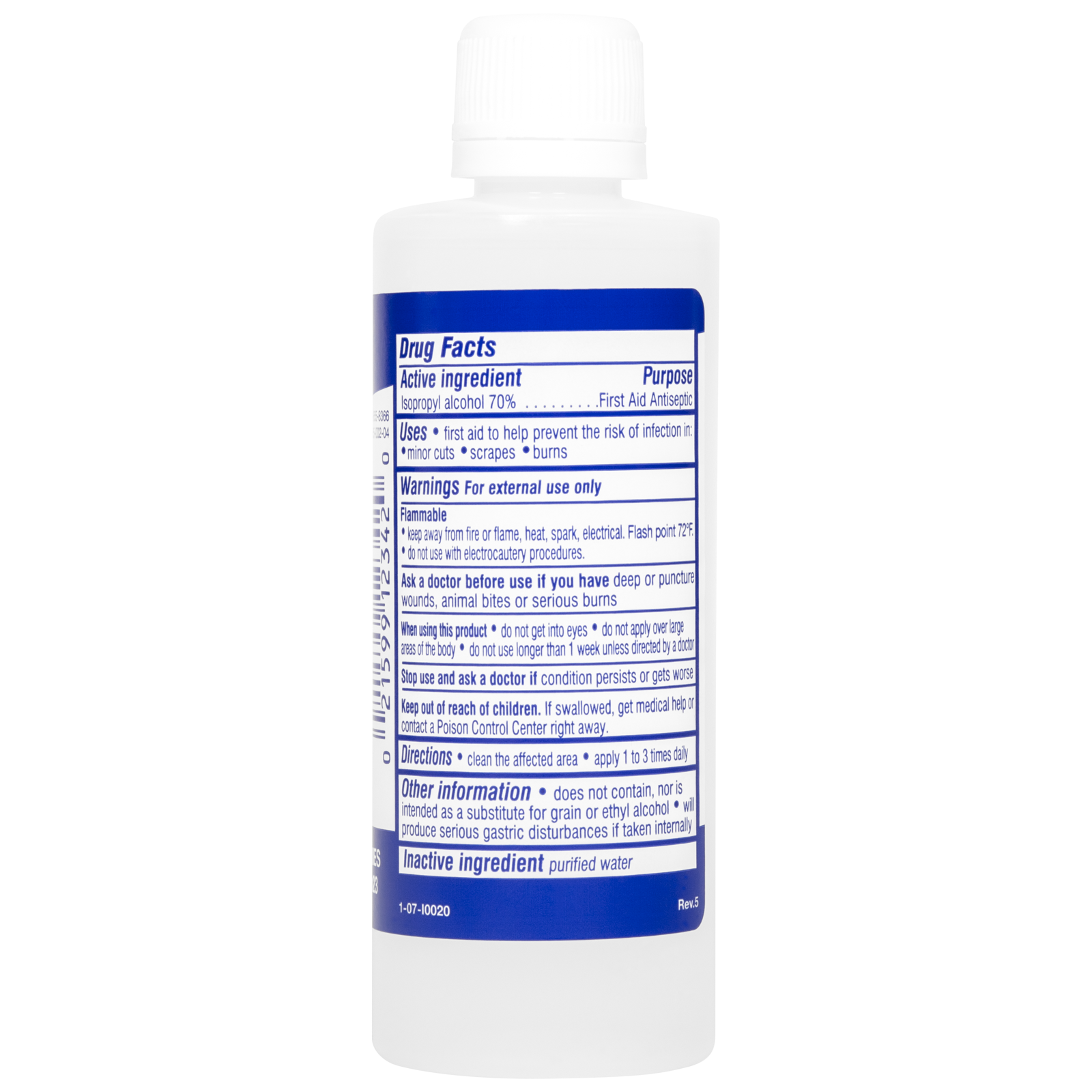 Alcohol Isopropyl 70% 4 oz