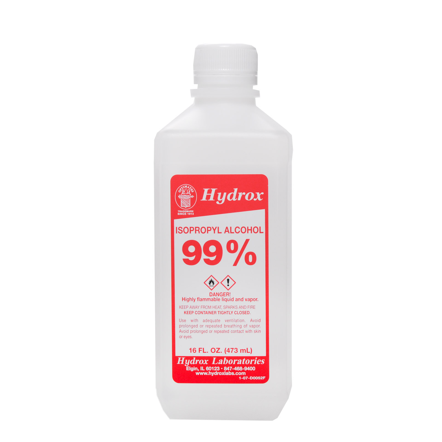 Alcohol 99% Isopropyl Pint