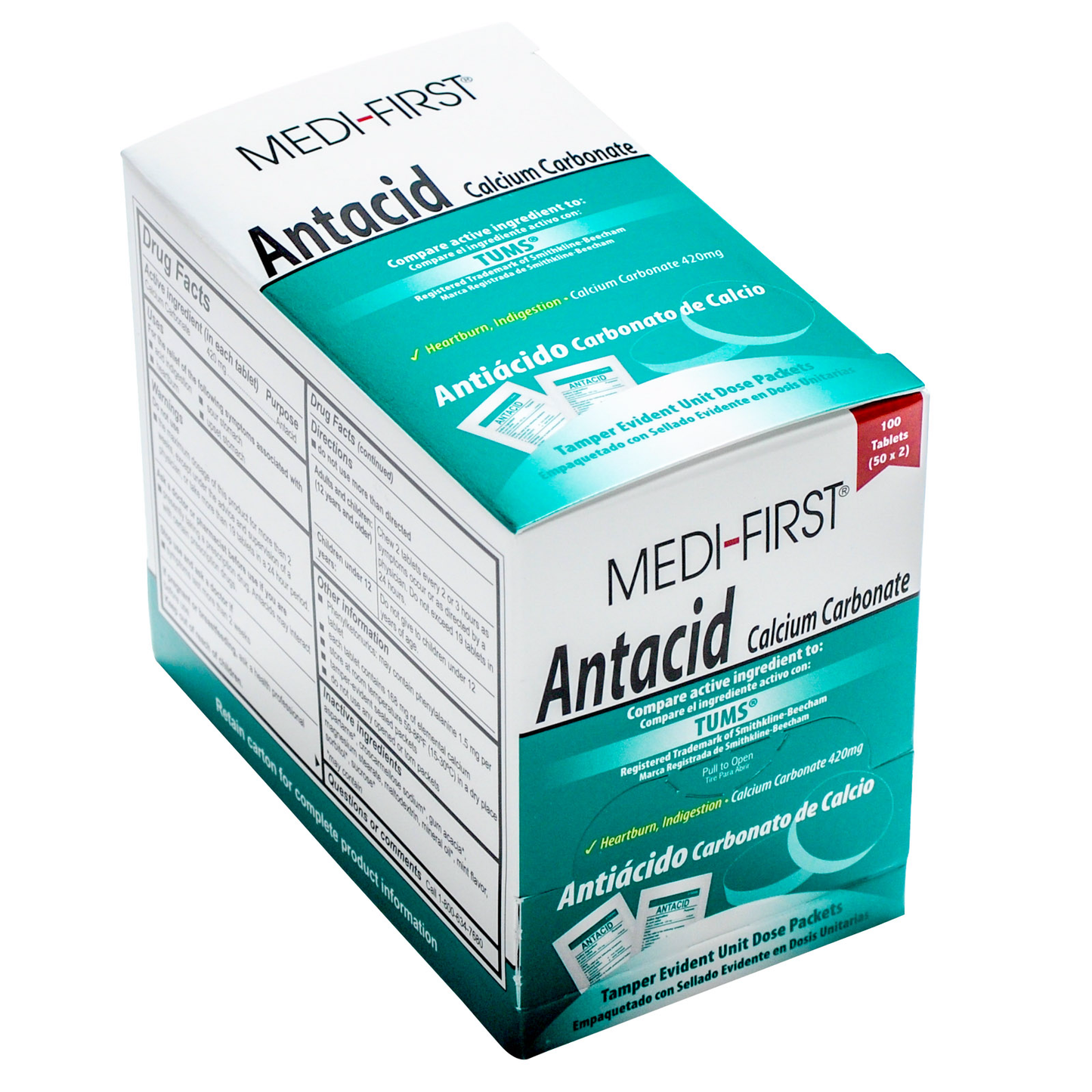 Medifirst Antacid Tablet Packets