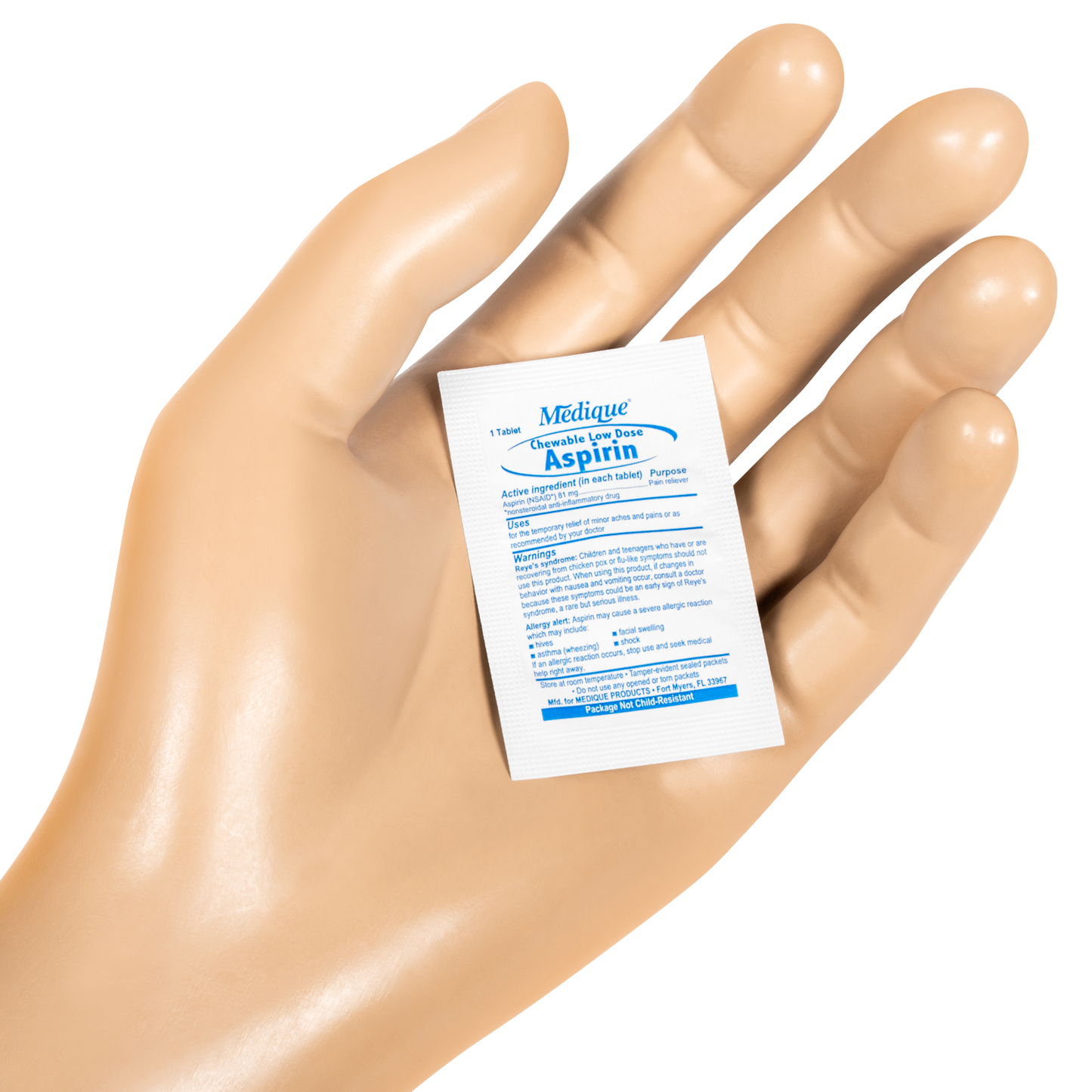 Chewable Low Dose Aspirin By Medifirst 24x1