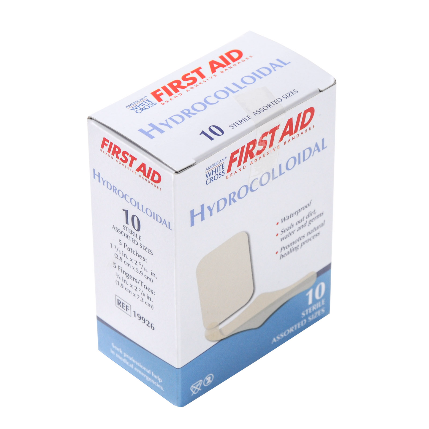 Hydrocolloid Dressing Assortment AWC (10/Bx)