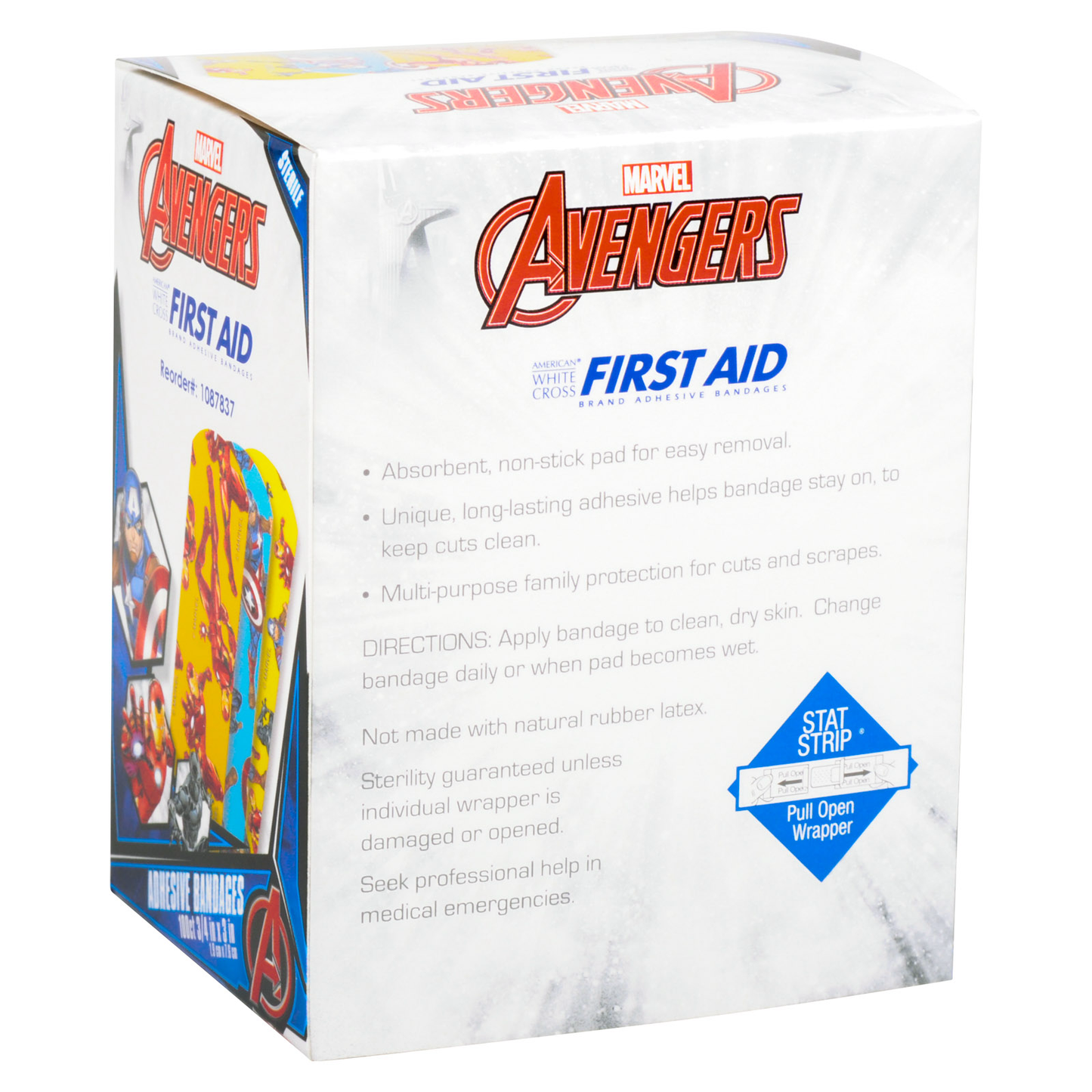 Captain America/Ironman Bandages 3/4x3 (100/Bx)