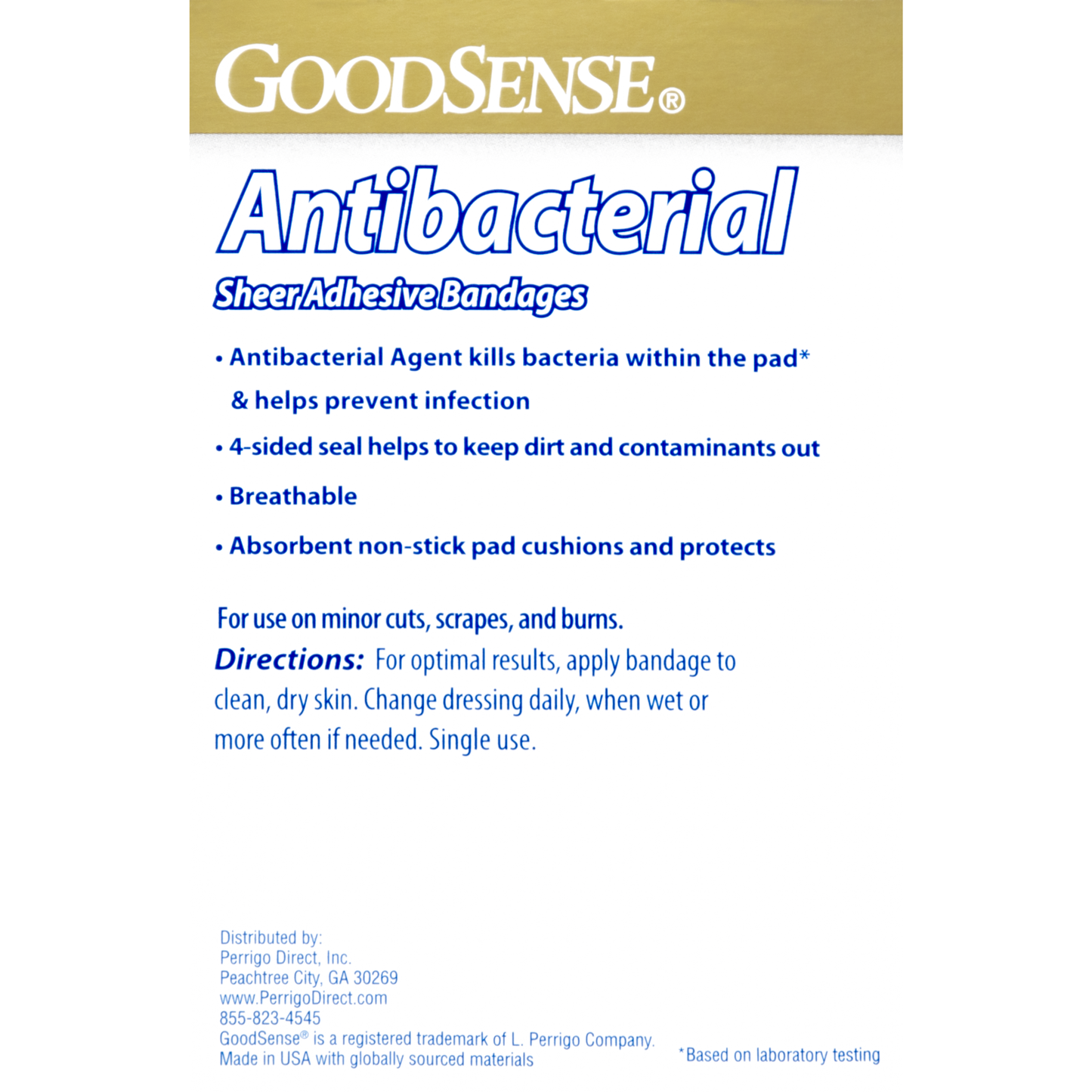 Antibacterial Bandages Assorted (20/Bx)