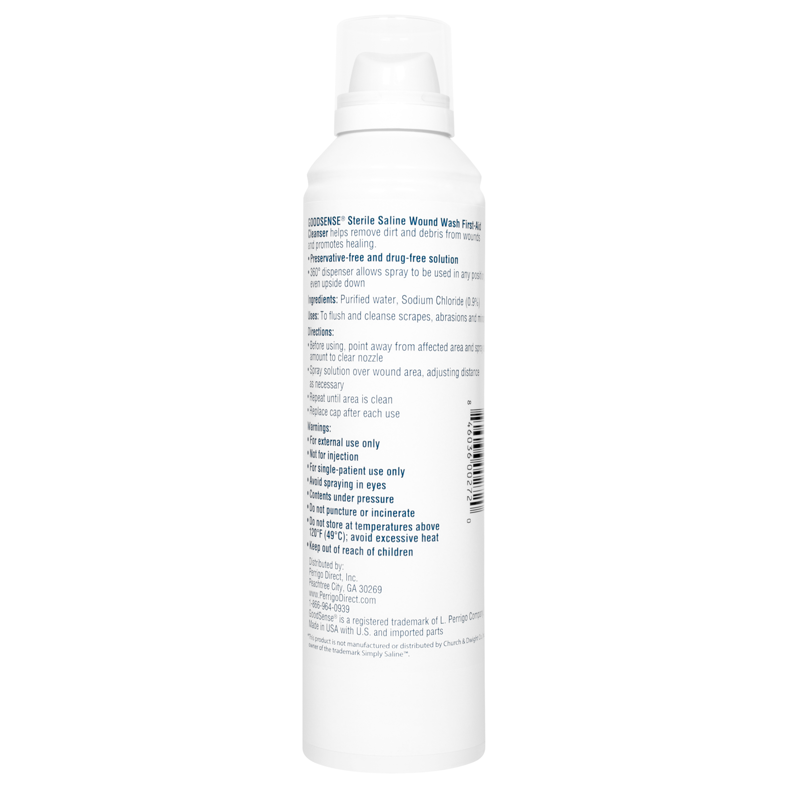 Saline Wound Wash 7 oz