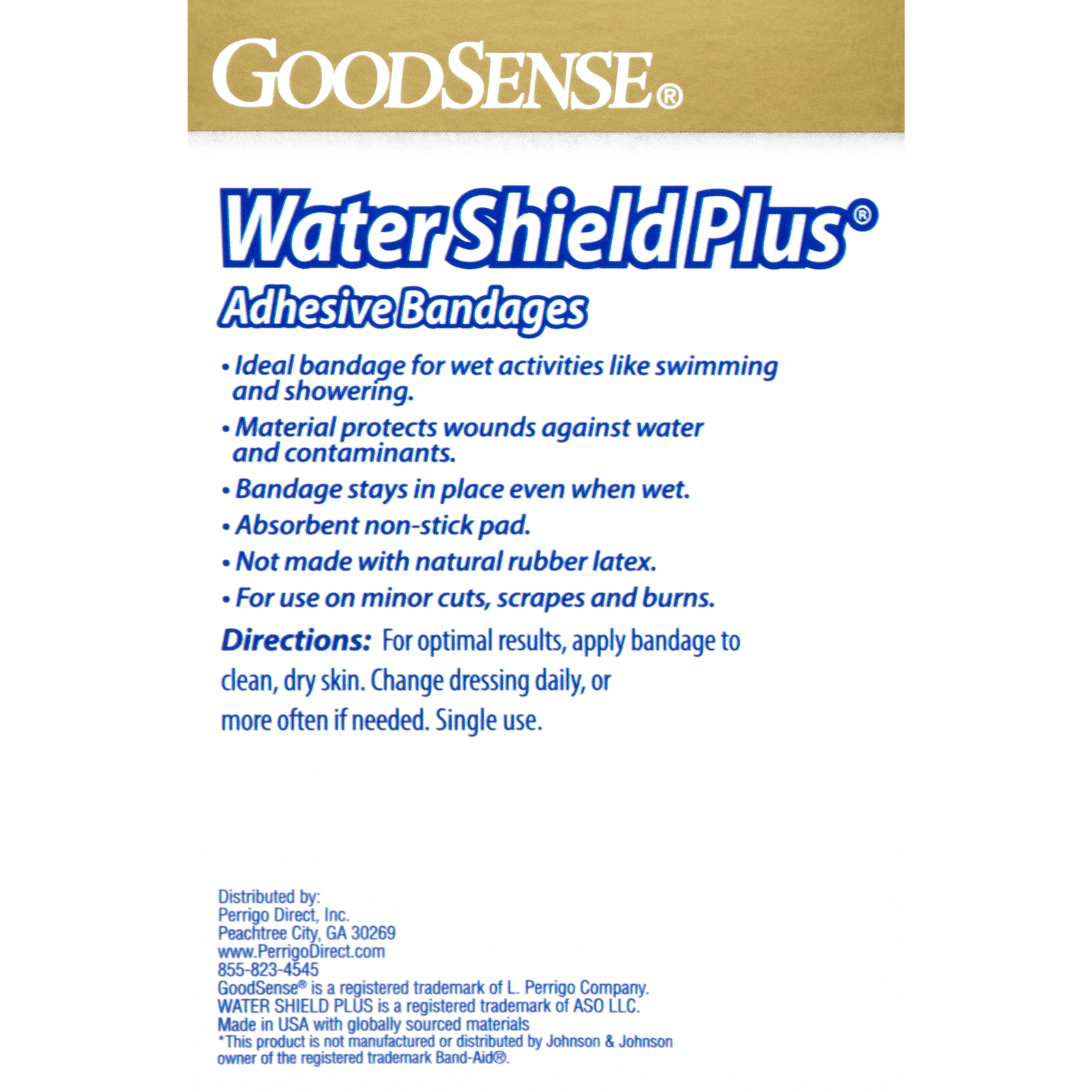 Watershield Plus Bandages Assorted (30/Bx)