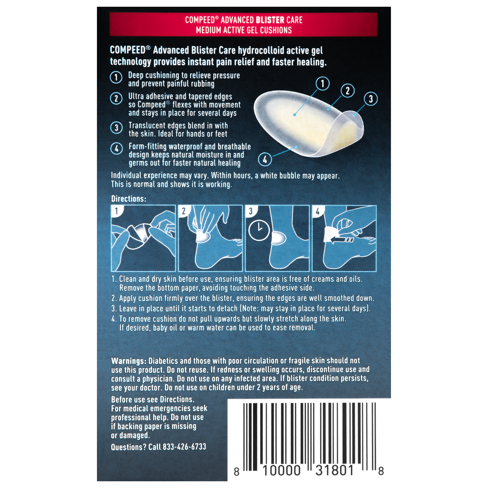 Compeed Blister Patches (12/Bx)
