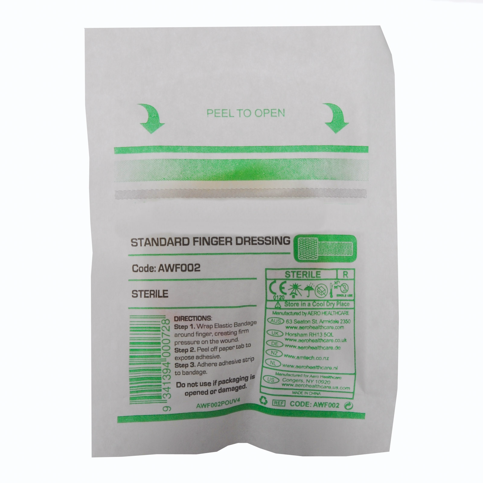 Finger Wound Dressing Each