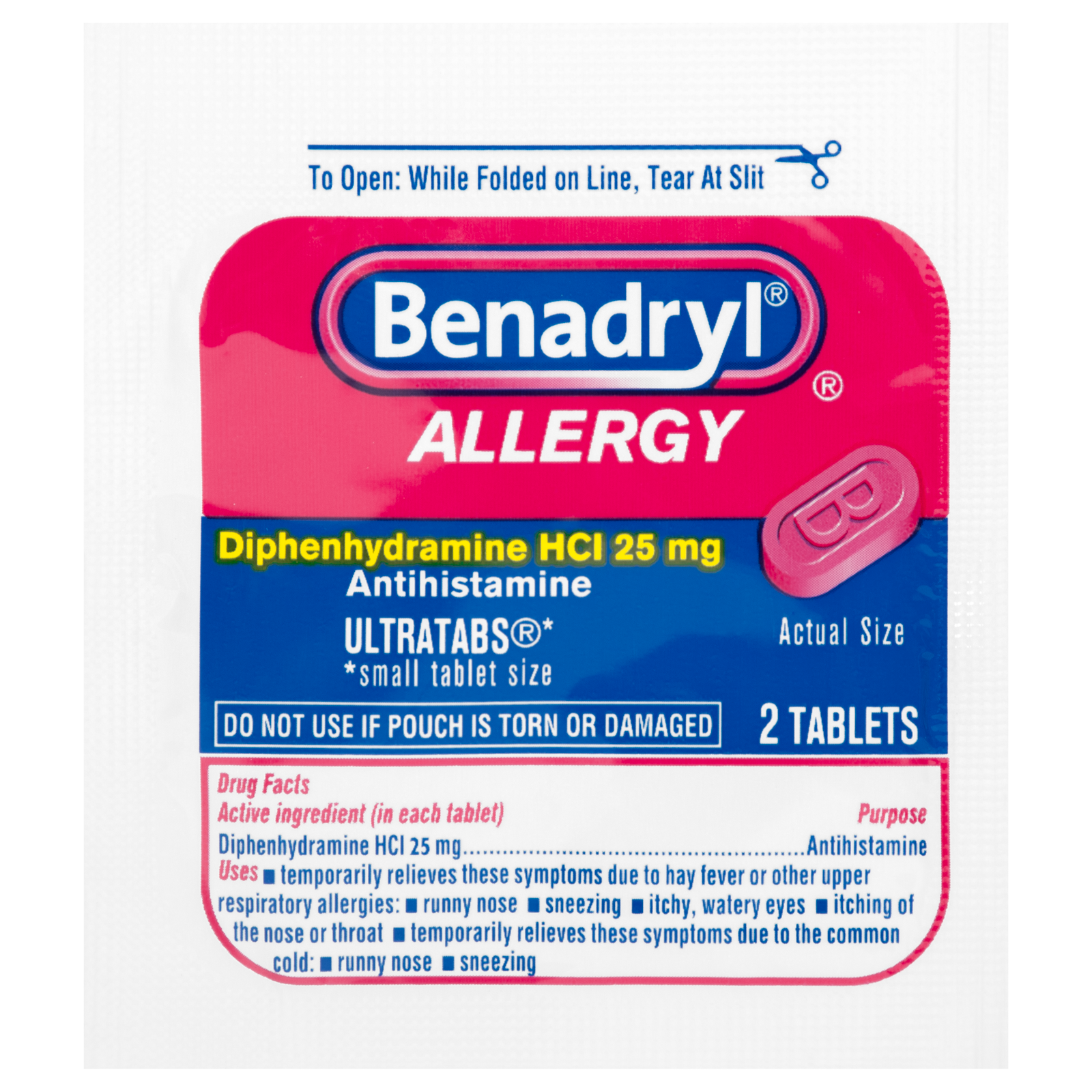 Benadryl Unit Dose (60/Bx)