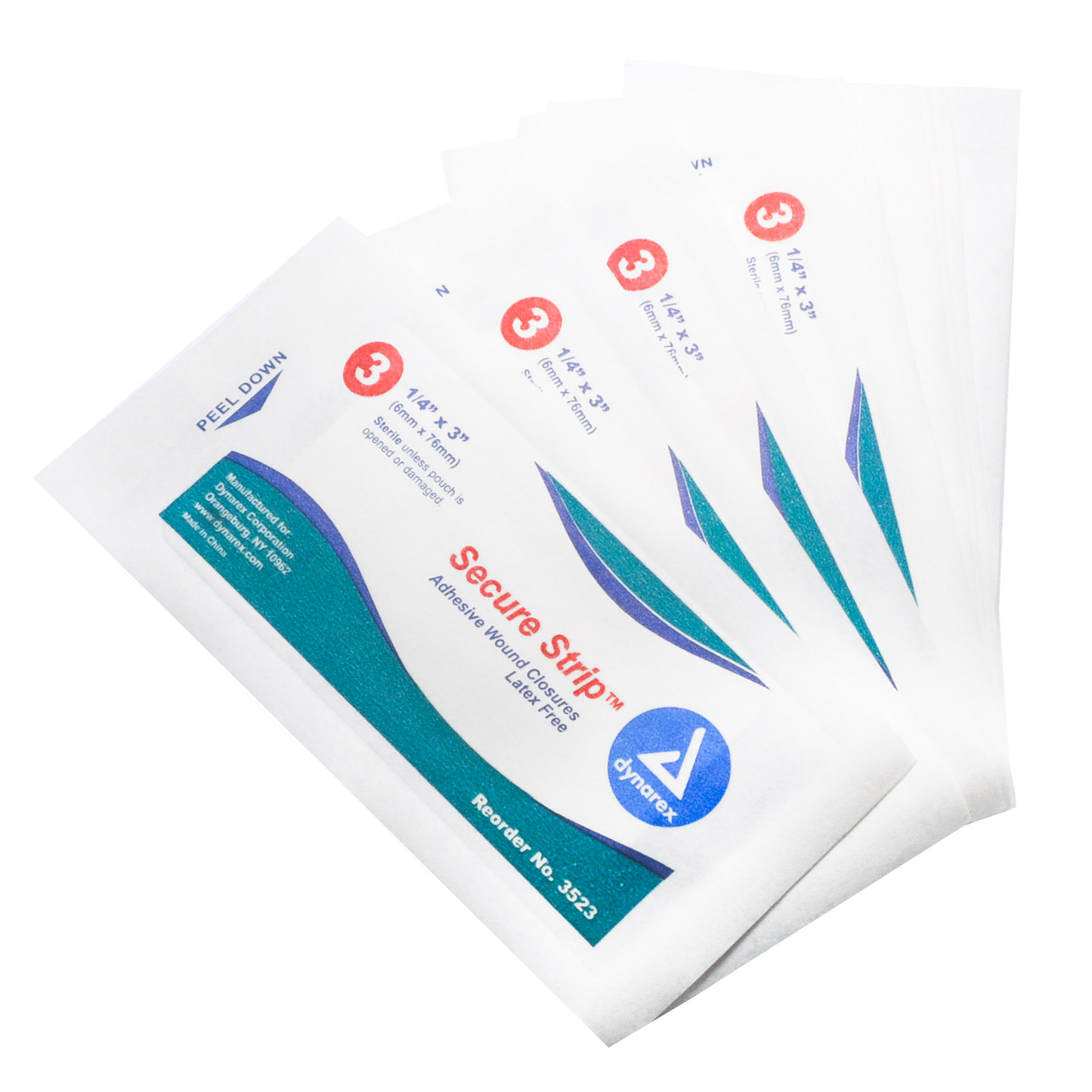 Wound Closure Strip 1/4 x 3 (3/Strip)