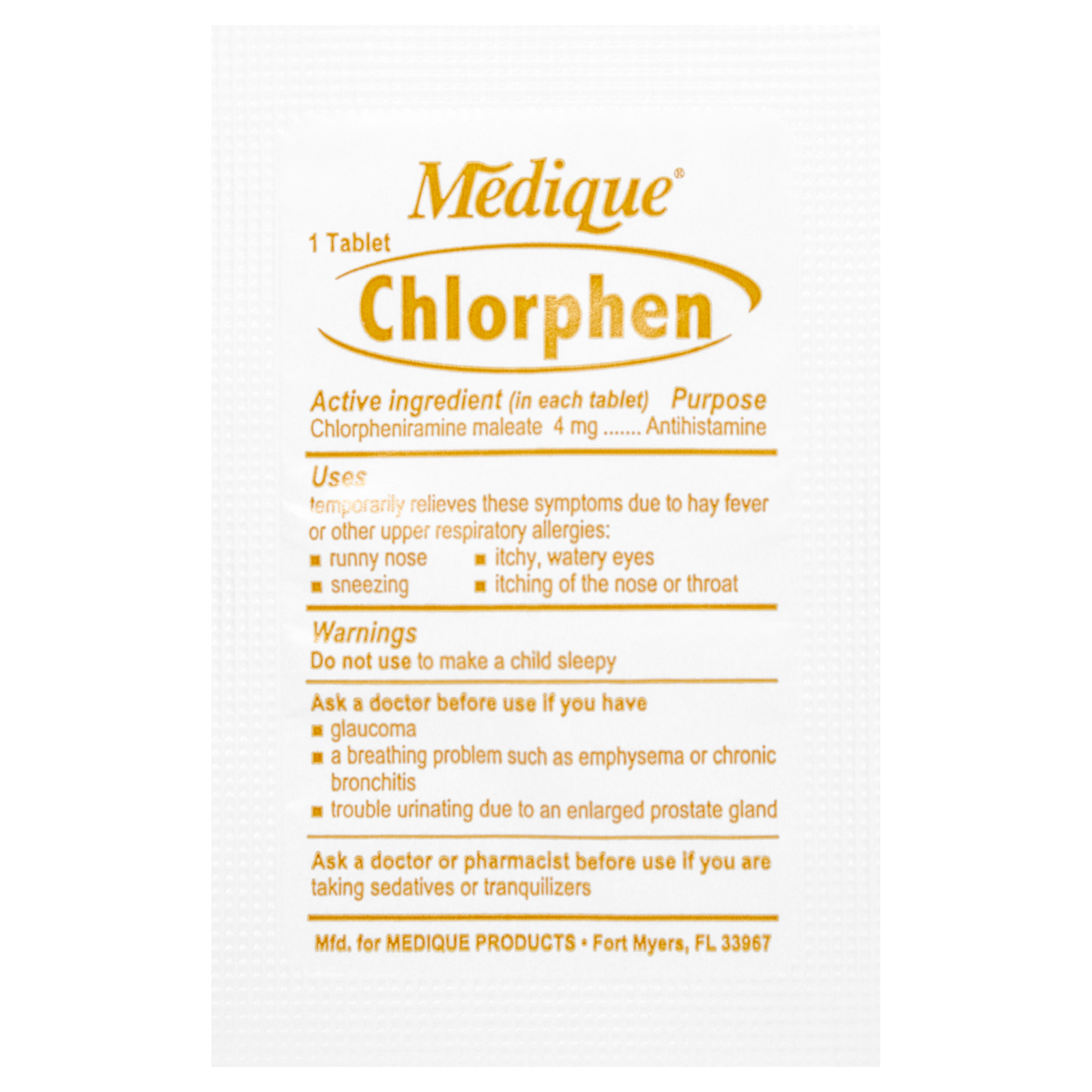 Chlorphen Allergy Relief 250x1