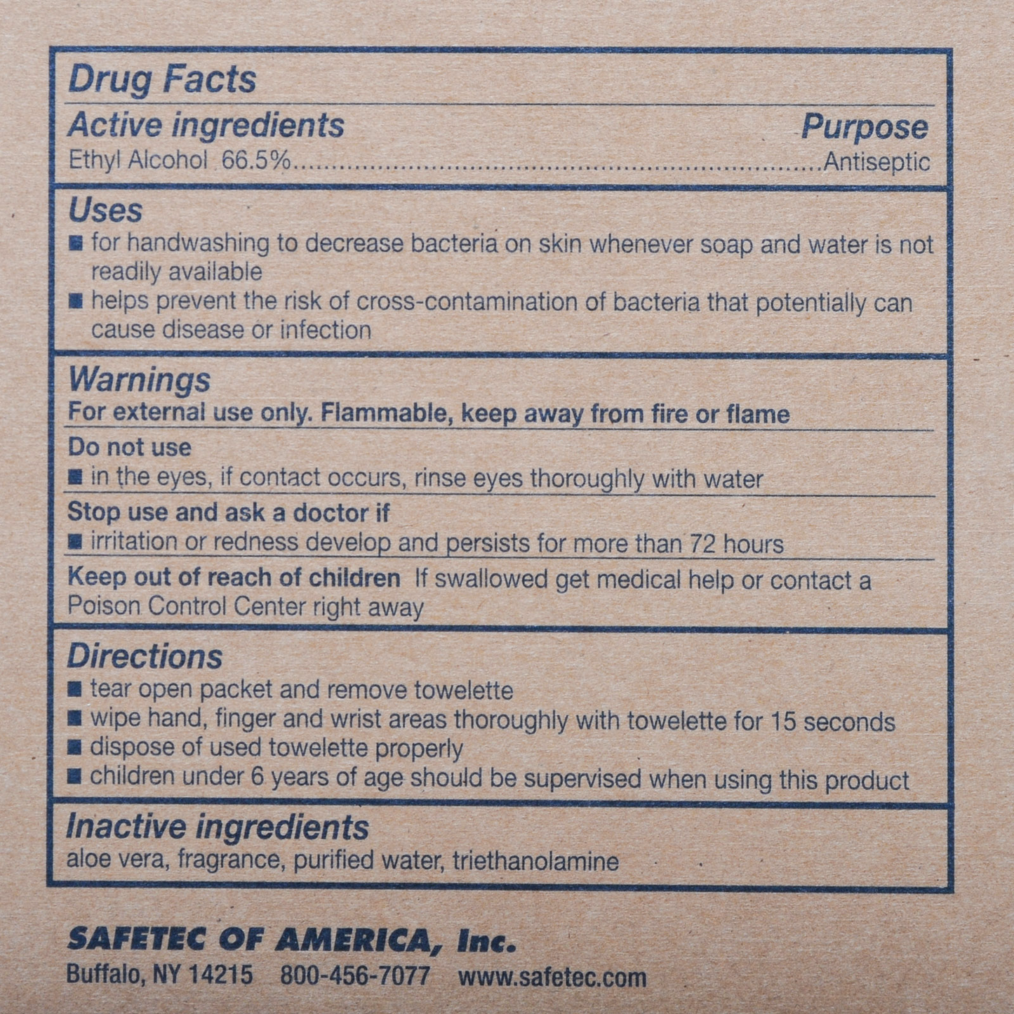 Paws Antimicrobial Disinfectant Hand Wipe 100/box