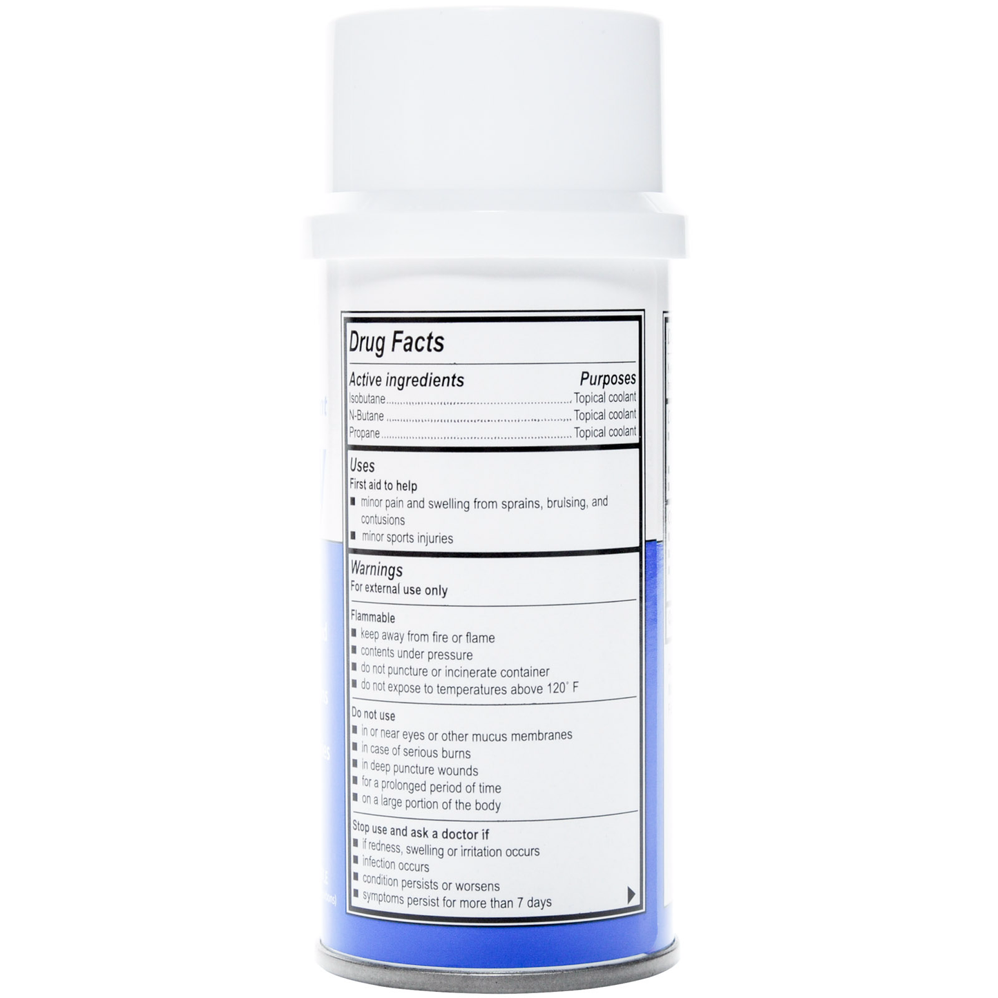 Cold Spray First Aid Burn Treatment 4 Oz Aerosol Can