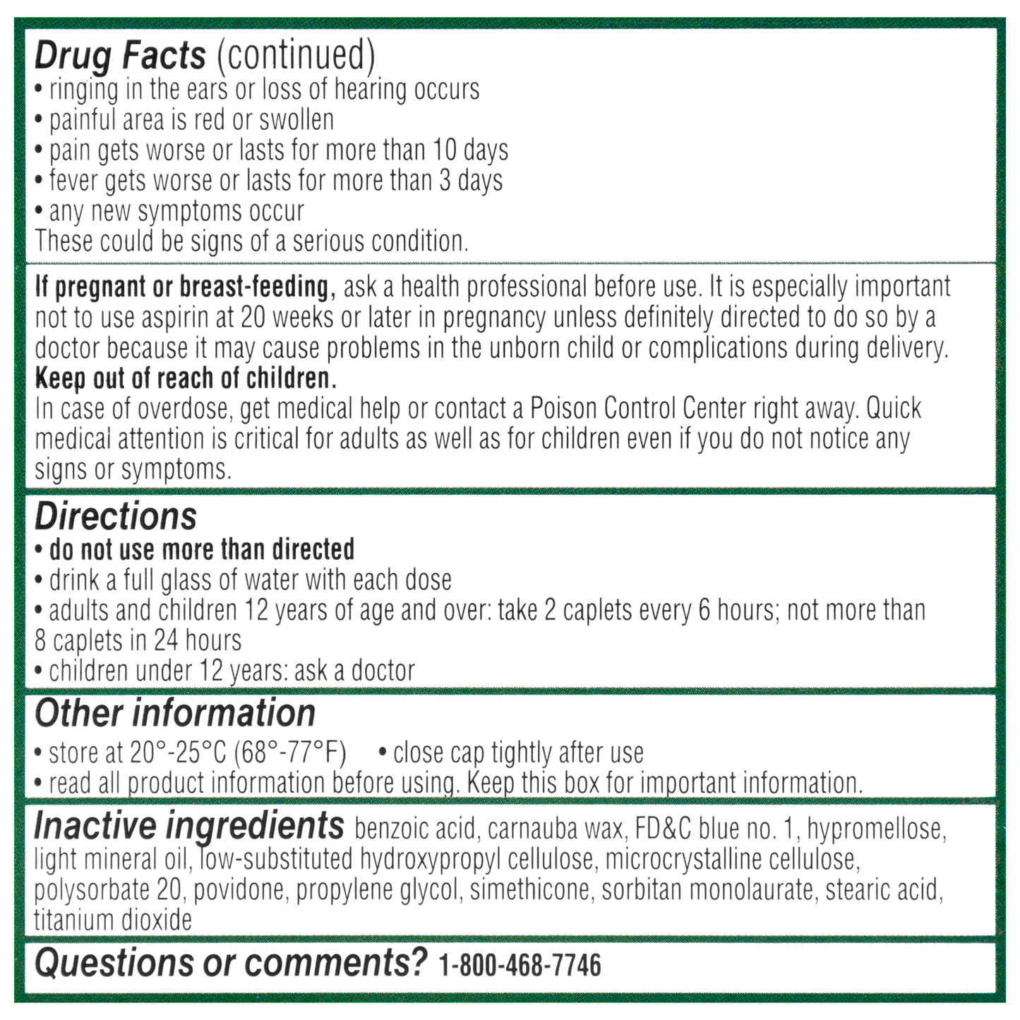 Excedrin Packets 25/Bx