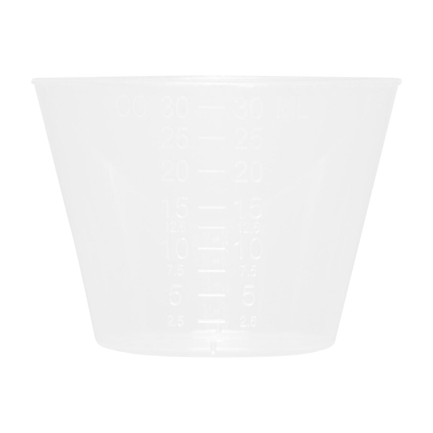 Plastic Medicine Cups Graduated 1 Oz 100/sleeve