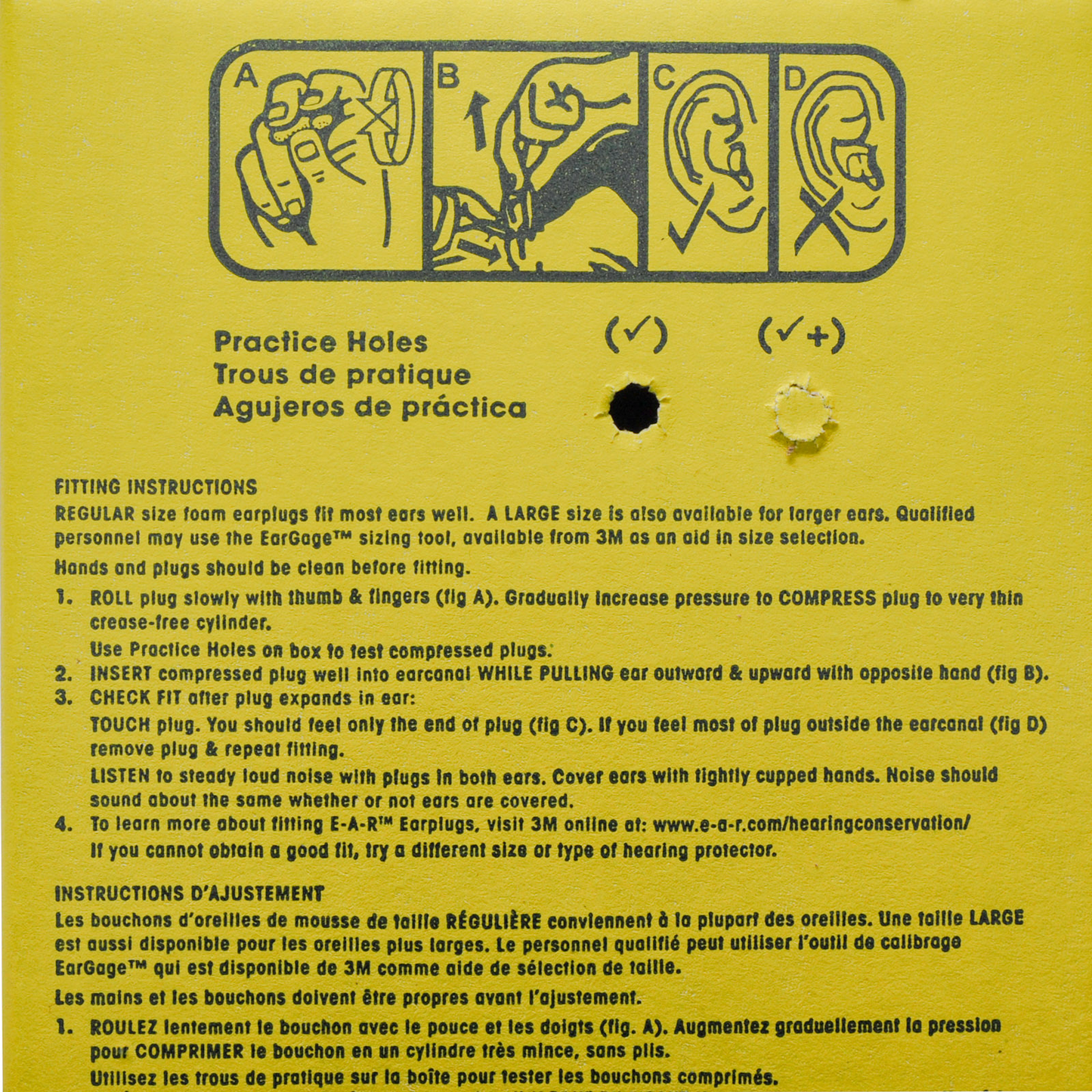 Taperfit 2 Earplugs Regular Size No Cord 200 Pair/box