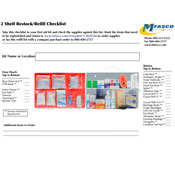 2 Shelf Kit Refill Checklist PDF