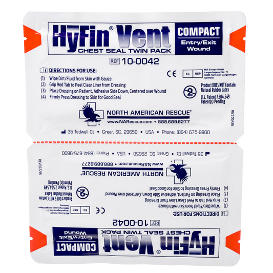 Hyfin Vent Chest Seal Twin Pack