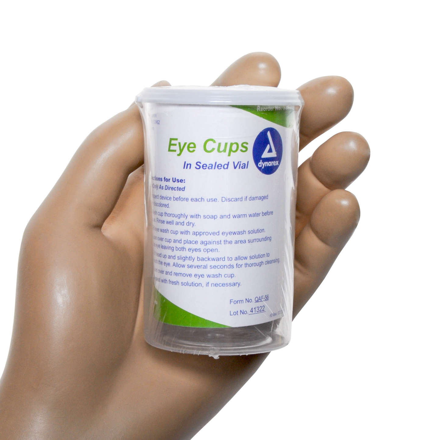 Eye Cups Disposable 6/plastic Vial Non-sterile