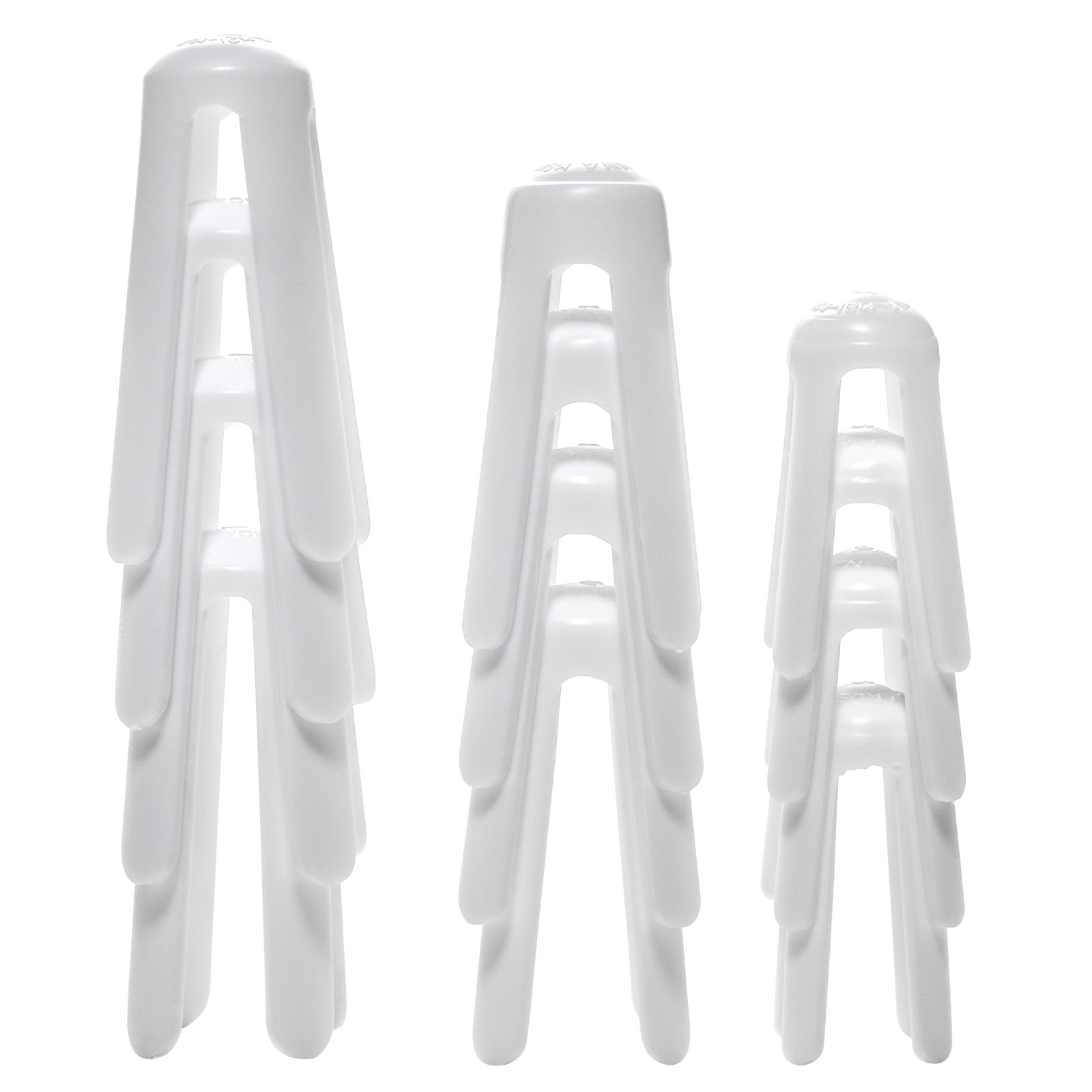 Plastic Fingerguards Assorted Sizes 12/box