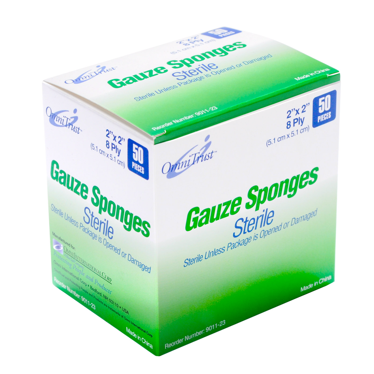 Gauze Pads Sterile 100/box