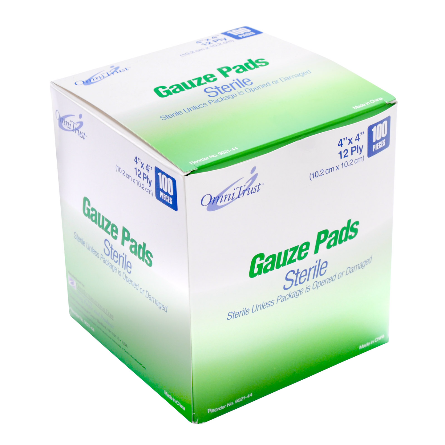 Gauze Pads Sterile 100/box