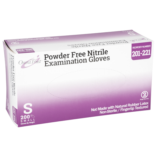 Omni #201 Bulk Nitrile Exam Gloves (200/Bx)