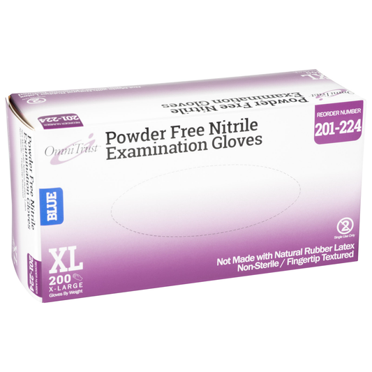Omni #201 Bulk Nitrile Exam Gloves (200/Bx)