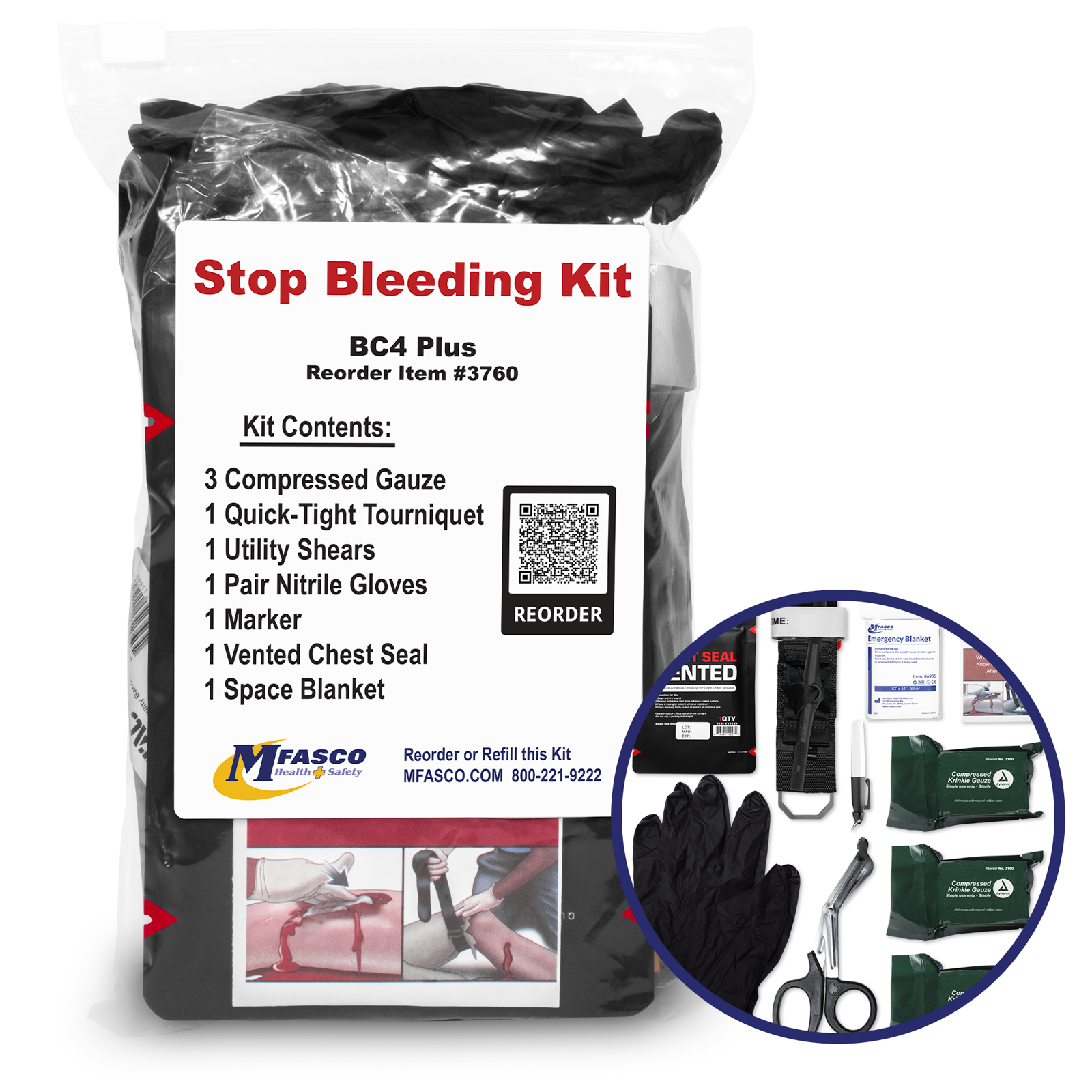 Stop the Bleed Pack BC4 Plus