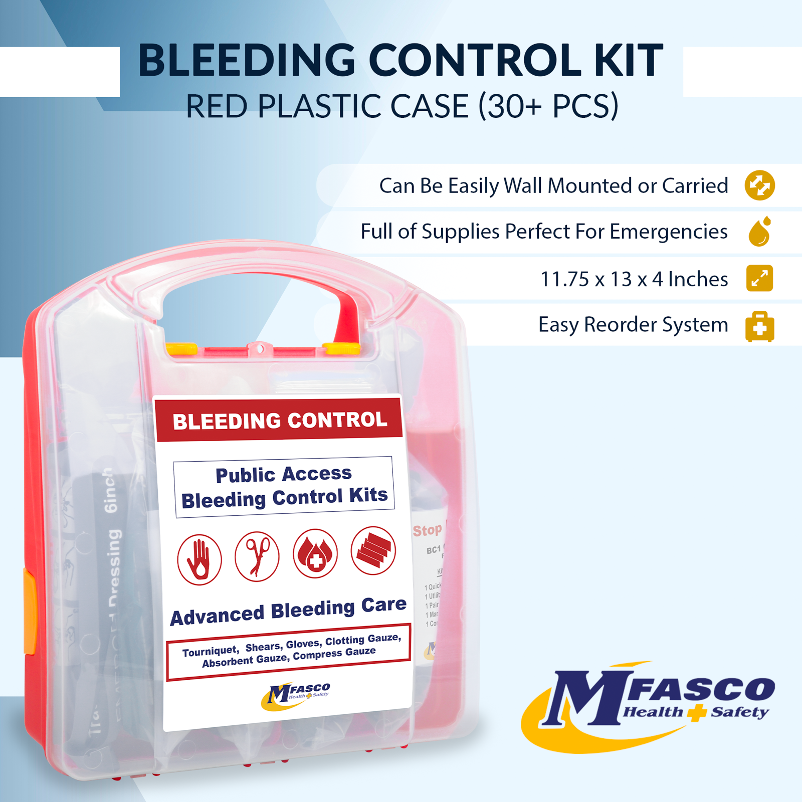 Stop the Bleed Public Access Advanced Kit