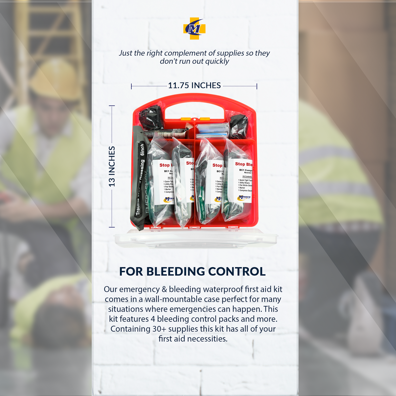 Stop the Bleed Public Access Advanced Kit