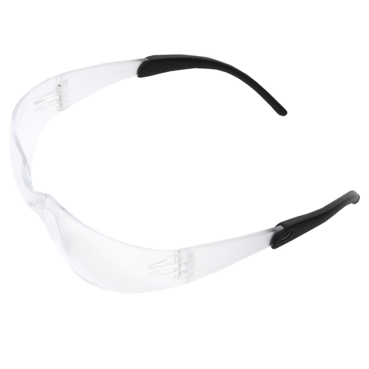 Safety Glasses Mirage Rt Rubber Temples Clear Lens