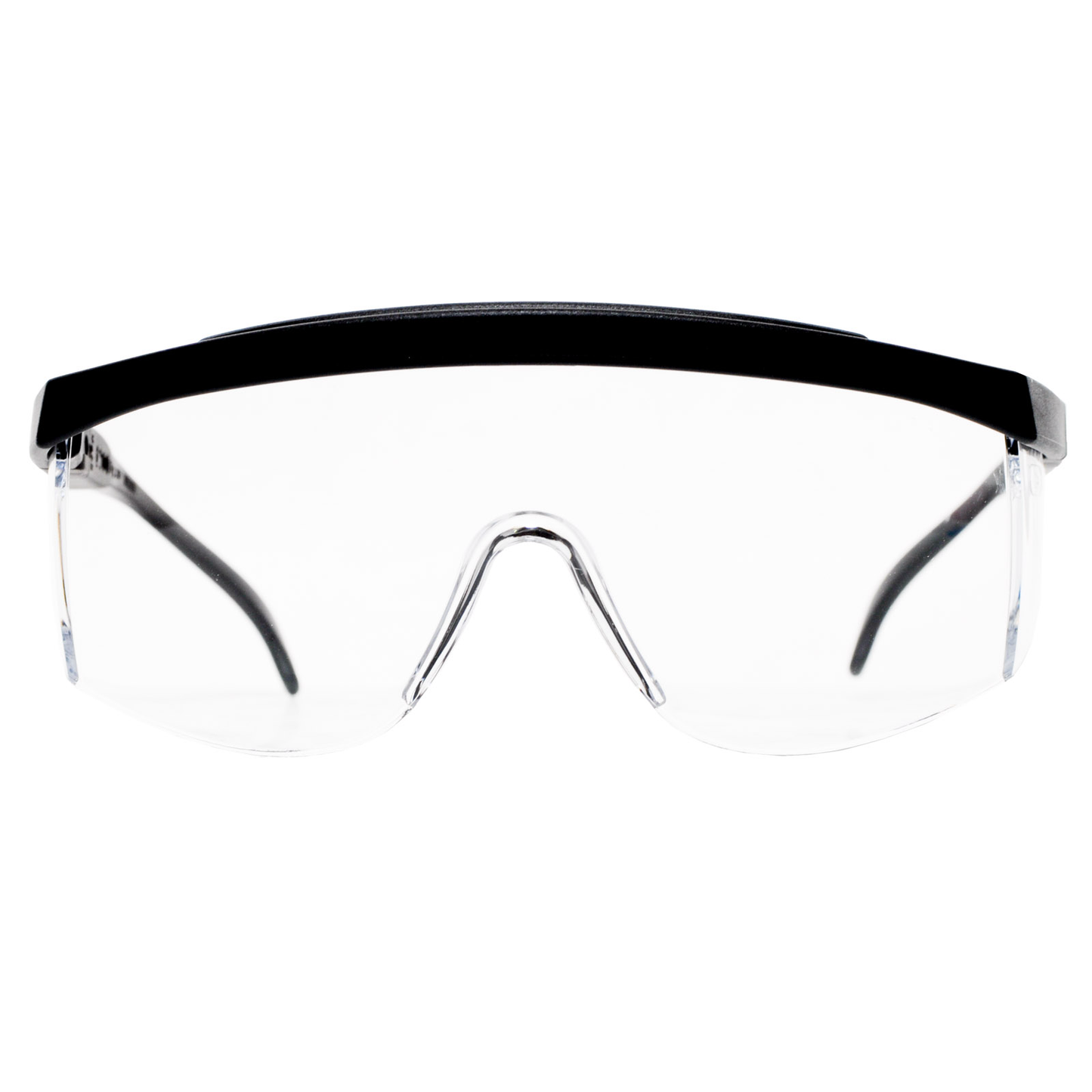Radians Shark Safety Glass Colored Frame Clear Lens