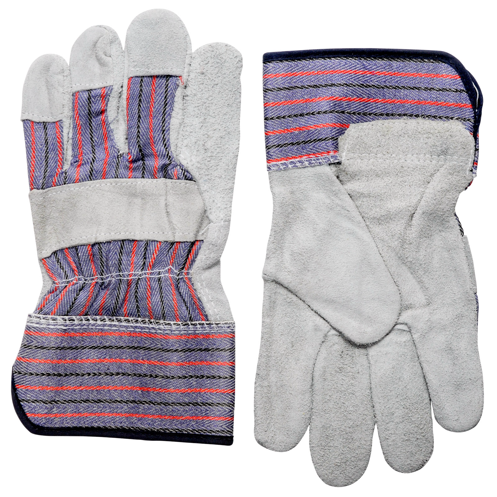 Leather Palm Work Gloves Large Size Dozen