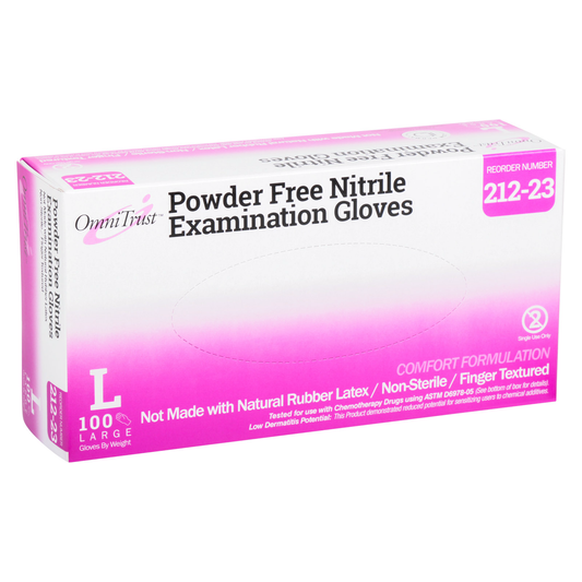 Nitrile Medical Examination Gloves Omni Trust Brand 100/box