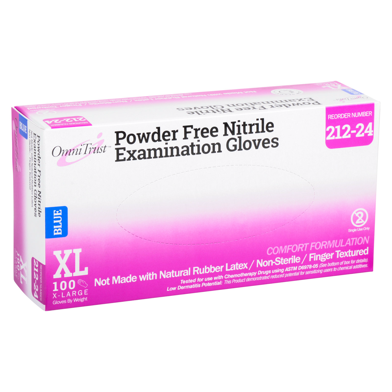 Nitrile Medical Examination Gloves Omni Trust Brand 100/box