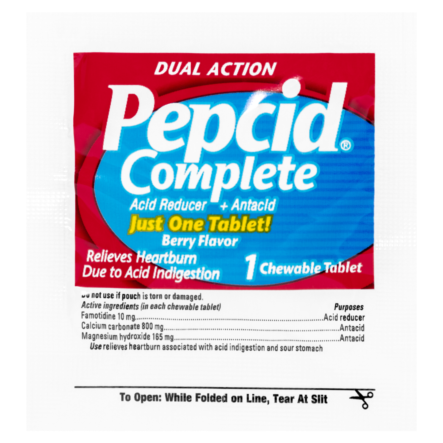 Pepcid Complete Chewable Unit Dose (50/bx)