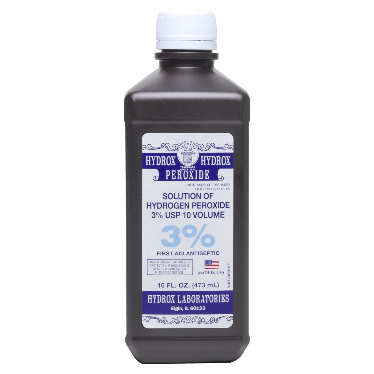 Hydrogen Peroxide Antiseptic Solution 16 Oz