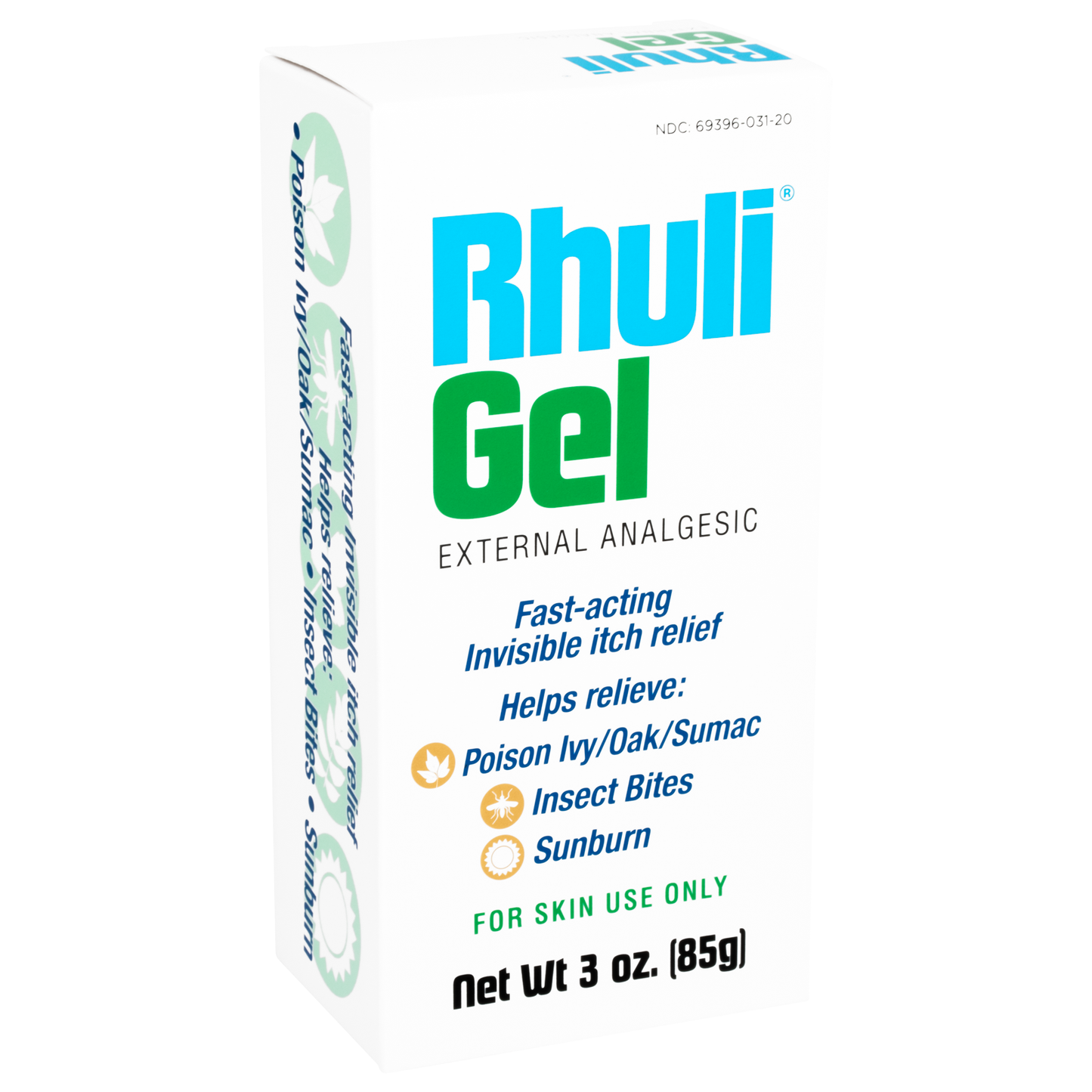Rhuligel Itch Relief 3 oz Tube