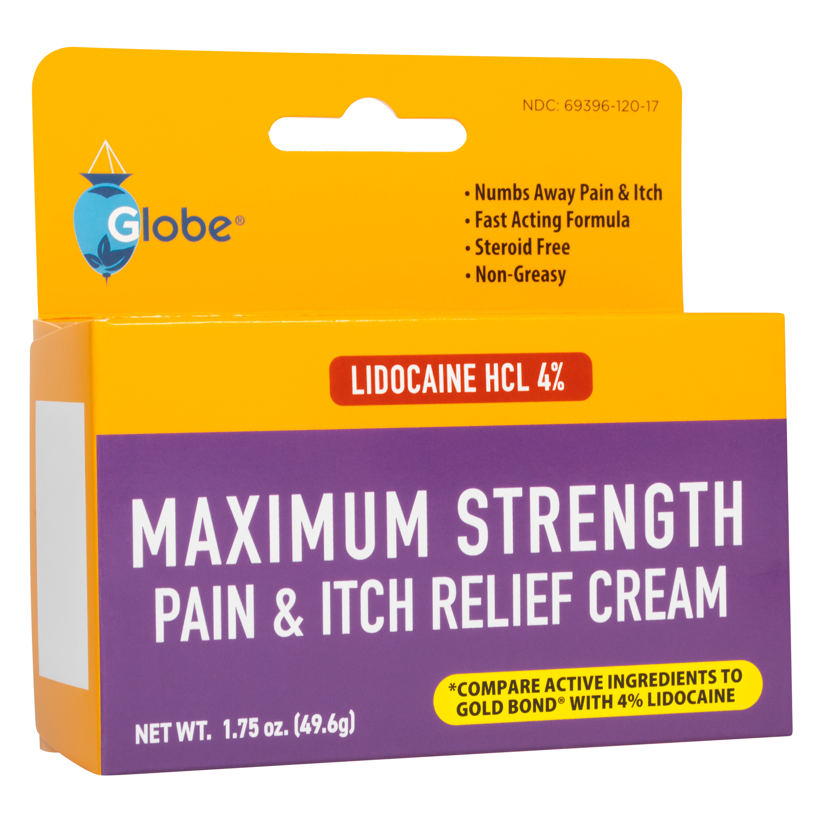 Lidocaine Pain & Itch Cream 1.75 oz