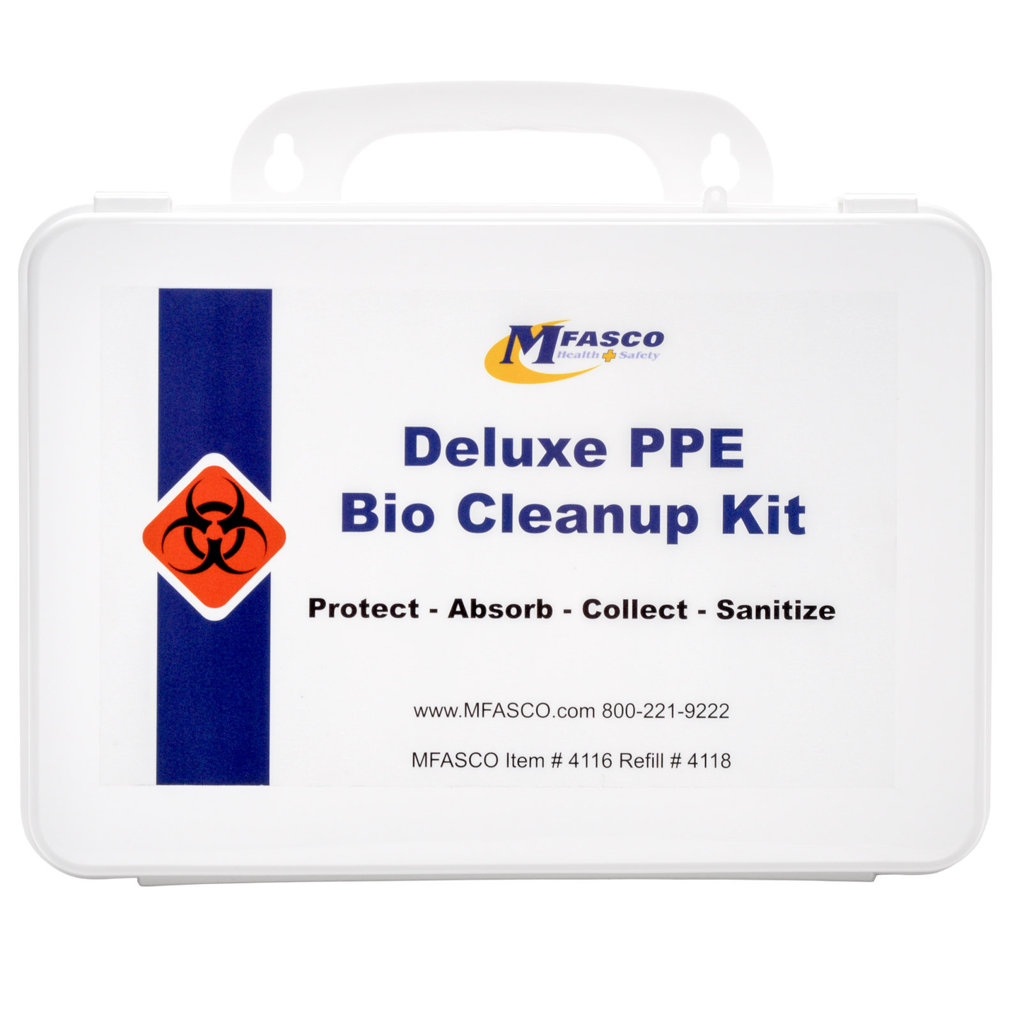 Deluxe PPE & Clean Up Kit Plastic