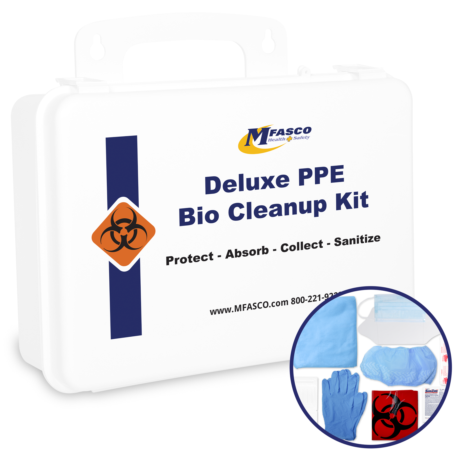 Deluxe PPE & Clean Up Kit Plastic