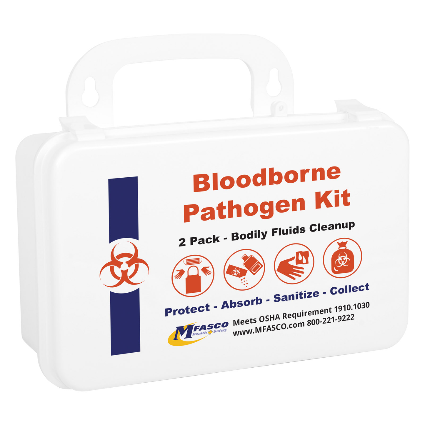 Bloodborne Pathogens Safety Kit Plastic