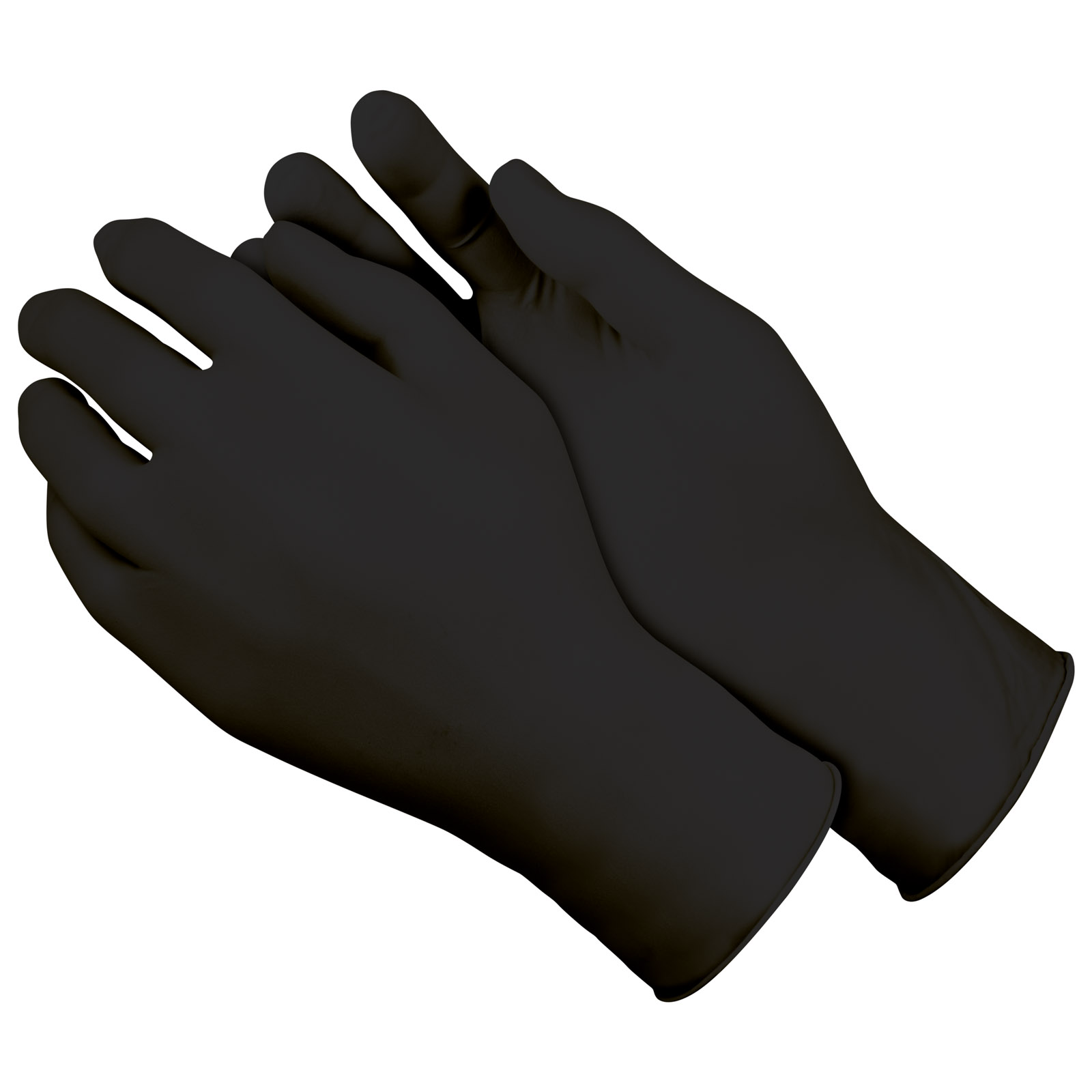Black Nitrile Disposable Gloves Powder Free 100/box