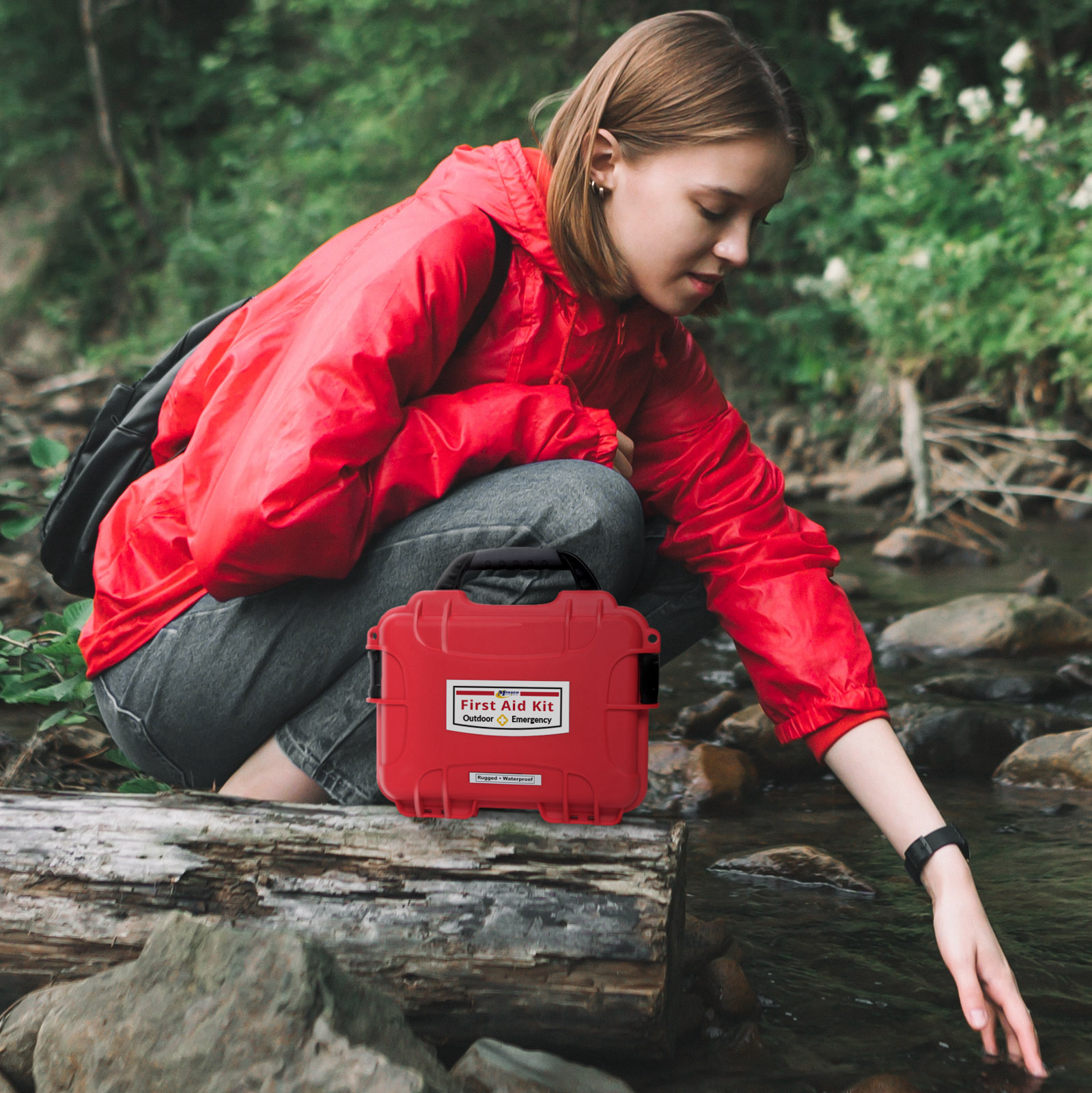 Outdoor Emergency Kit W/WaterProof Case #904